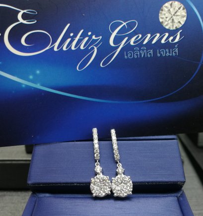 ต่างหูเพชร EER225